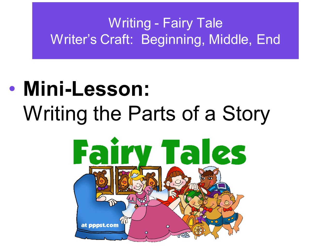 Writing about fairy tales